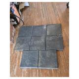 PLASTIC PAVERS LOT OF 8 MADE IN CANADA