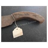 Vintage Beet Knife. Old forged steel beet knife