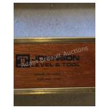 Vintage Johnson Level in Case.Johnson Level &
