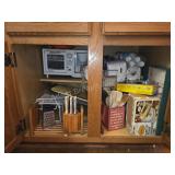KITCHEN CABINET CLEANOUT LOT WITH SMALL