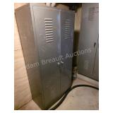 Large Gray Metal Storage Cabinet Lot.Heavy duty