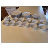 HARMONY HOUSE MODERNE FINE CHINA PARTIAL SET 31