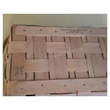 LONGABERGER HANDWOVEN BASKETS LOT OF 3 WITH