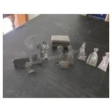 Vintage Metal Nativity Set in Tin. Complete set