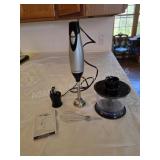 HAMILTON BEACH IMMERSION HAND BLENDER WITH