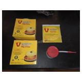 VICTOR ULTIMATE FLEA TRAP LOT WITH REFILL DISCS