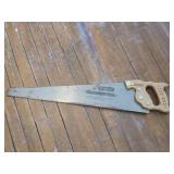 Vintage Stanley Handyman Hand Saw 26 Inch Wood