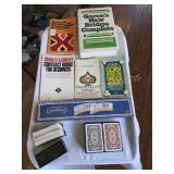 BRIDGE CARD GAME LOT WITH GOREN BOOKS AND