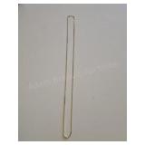 14KT GOLD HERRINGBONE CHAIN NECKLACE