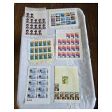 VINTAGE AND CUSTOM USPS STAMP COLLECTION