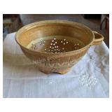 VINTAGE STUDIO POTTERY COLANDER