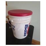 Vintage Pepsi Promo Bucket. Large white plastic