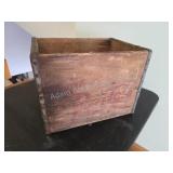 Vintage Wooden Pepsi Cola Crate. Old wooden