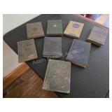 Lot of 8 Vintage Educational Textbooks.
