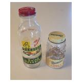 VINTAGE 4 SEASONS SALAD DRESSING BOTTLE AND