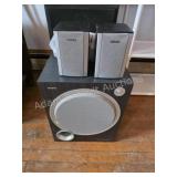 Sony Active Subwoofer and Satellite Speaker