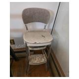 Vintage Mid-Century Chrome Cosco Step Stool