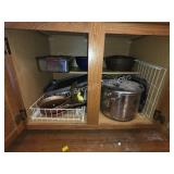 KITCHEN CABINET CLEANOUT COOKWARE LOT