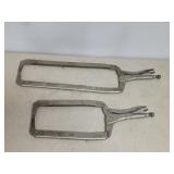 Lot of 2 Vise-Grip Locking C Clamps 18R 24R Two