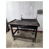 Heavy Duty Metal Workbench with Bar ClampHeavy
