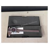 Dial caliper, 0-6 inch by .001 in, shockproof