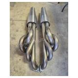 Pair Borla Stainless Steel Exhaust Mufflers Pair
