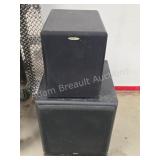 Pair of Velodyne Powered Subwoofers  Lot of two