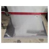New Fasade 4 ft x 8 ft Chrome plastic diamond