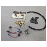 Assorted Allstar battery ring terminals, Etc