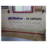 2 AC DELCO vinyl banners