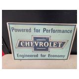 Chevrolet powered for performance engineered for