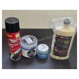 4 containers new in package auto detailing
