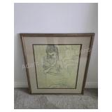 Framed Mother Child Artwork Framed mother child
