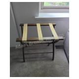 Vintage luggage rack