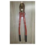 Large Bolt Cutters Red Black Handles