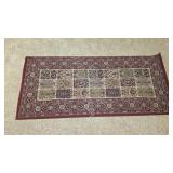 Oriental Area Rug Floral Pattern