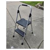 Aluminum frame Werner two step stool