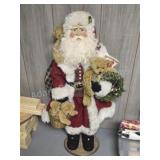 Vintage 36-in Vintage Santa Claus figurine