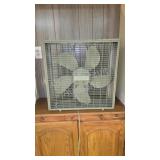 Vintage Green Box Fan