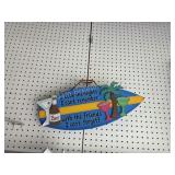 Decorative surfboard wall decor