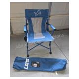 Detroit Lions hard arm bag chair