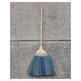 Decorative bamboo broom wall decor