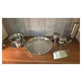 Stainless Steel Kitchen Lot Funnel Tray Shakers