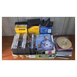 DVD VHS CD Media Lot Blank Tapes