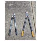 Two pairs pruning lop shears