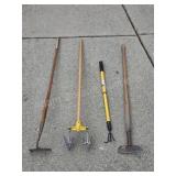 Miscellaneous weeding and cultivating tools