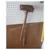 Two vintage sledgehammers