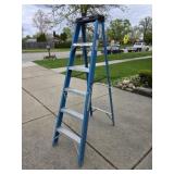 Werner fiberglass step ladder