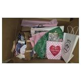 Gift Wrap Ribbons Bags Lot