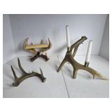 3 pcs faux deer antler household decor